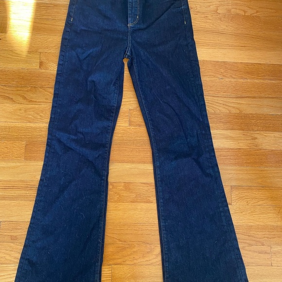 LOFT High Rise Slim Flare Size 27 - Picture 2 of 5